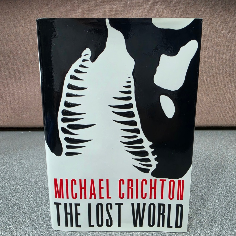 Knopf The Lost World Hardcover 1st Edition Crichton Excellent